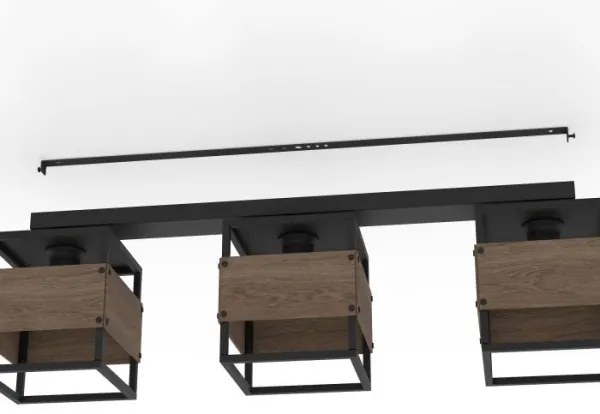 Eglo 43804 - Plafoniera EVESHAM 3xE27/40W/230V