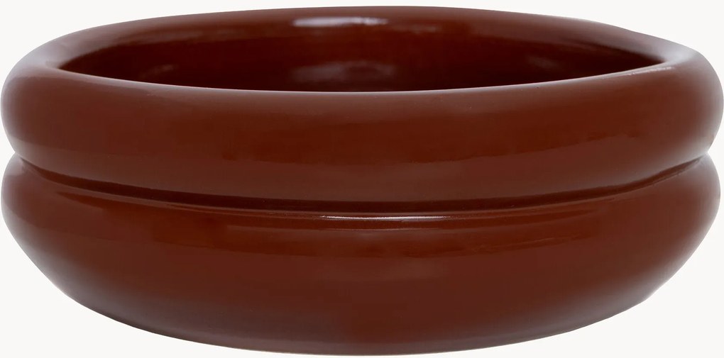 Ciotola per animali in ceramica dipinta a mano Double Row, varie misure