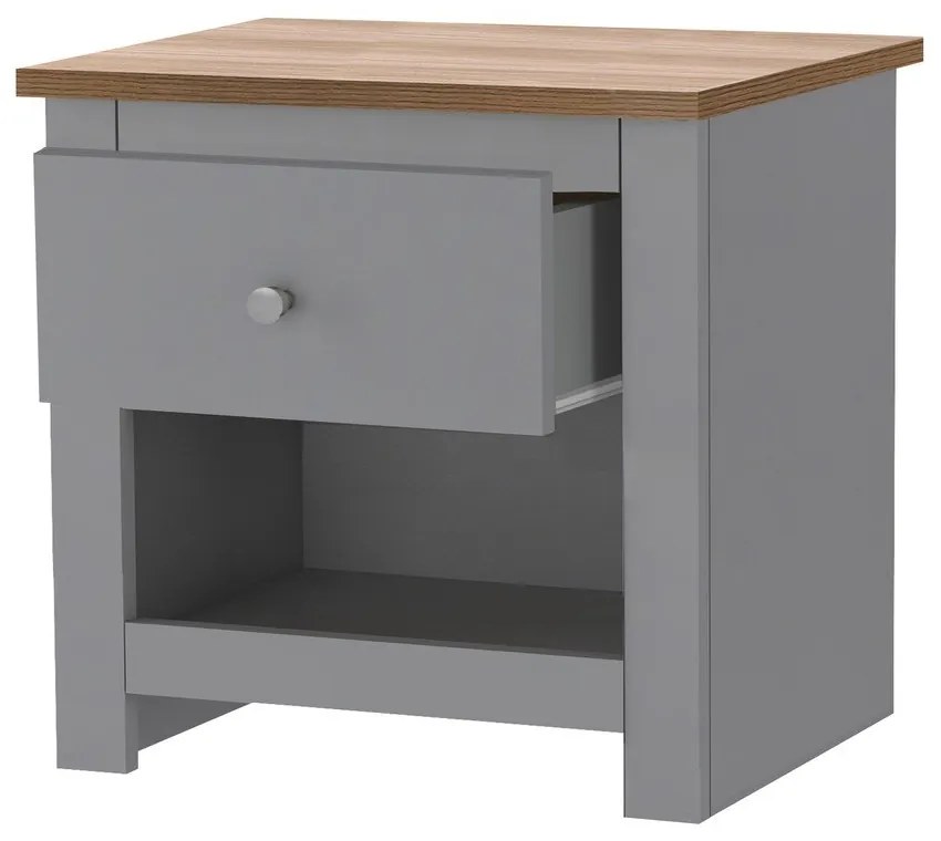 Comodino grigio Emerald - Støraa