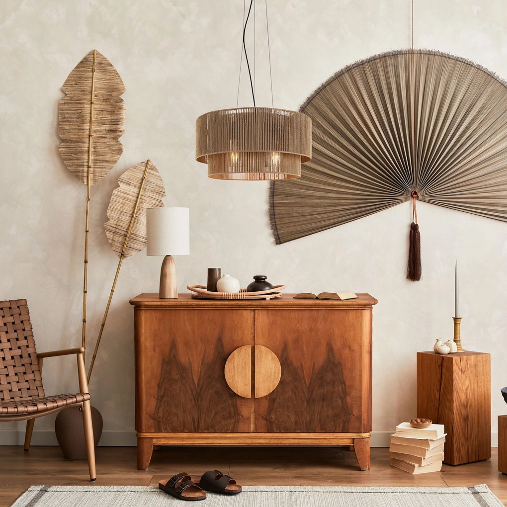 Lampada APP1837-1CP NATURE BLACK