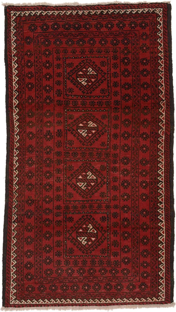 Beluch Tappeto persiano 110 x 200 (Iran) Annodato A Mano