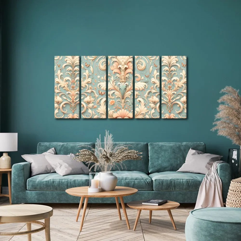 Quadri 5 pezzi – Ornamenti vintage