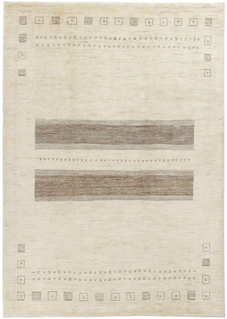 Gabbeh Tappeto 210 x 310 (Iran) Annodato A Mano