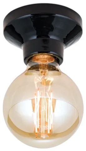 Orion - Plafoniera FROST 1xE27/60W/230V nera