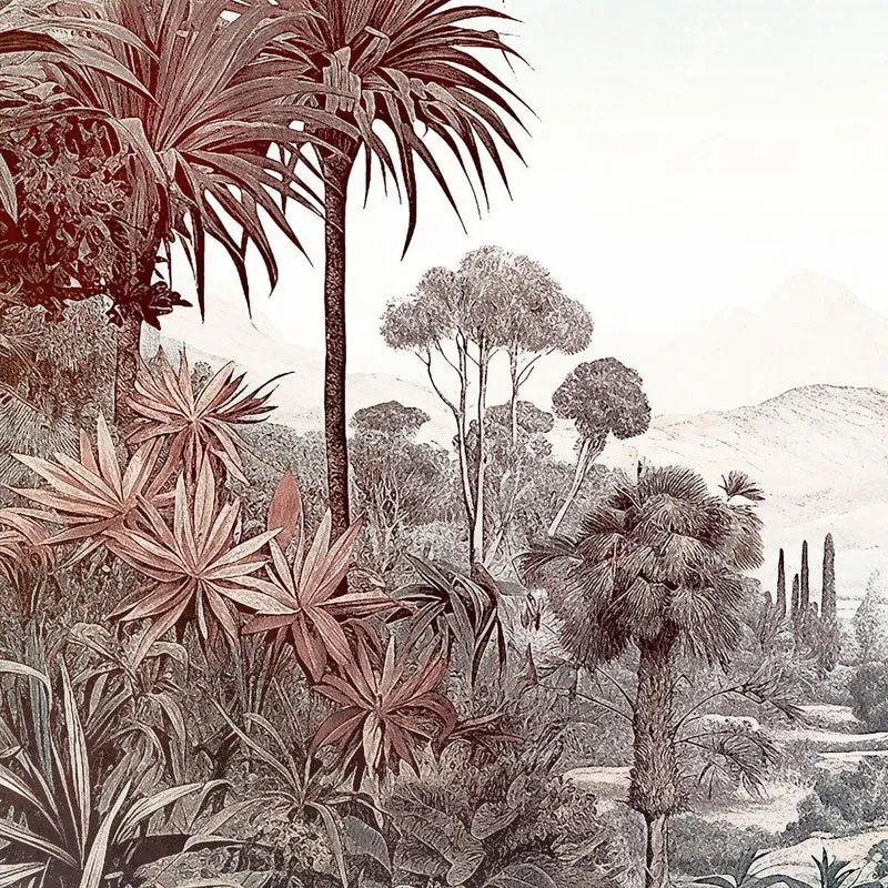 Fotomurale Crimsongrove, multicolore 371X280 cm