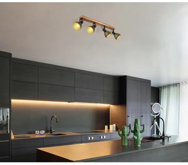 Globo 54660-4 - Faretto LENNA 4xE27/40W/230V