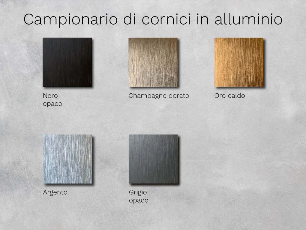 Specchio LED in cornice per bagno M7