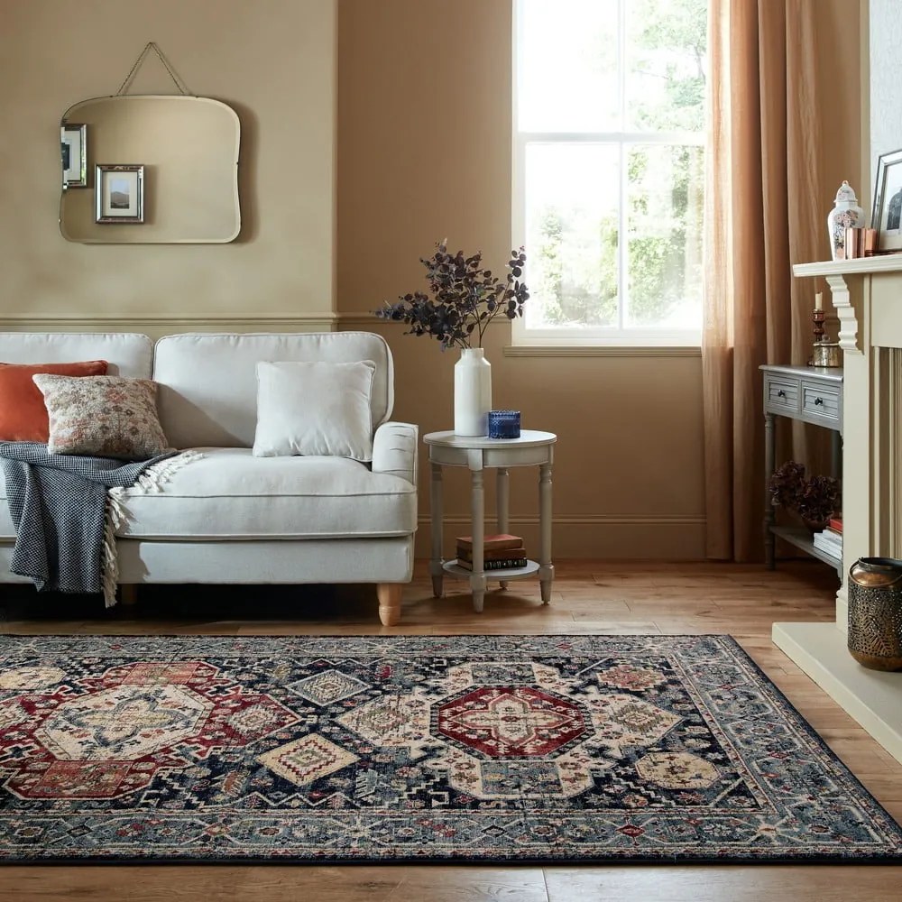 Tappeto blu scuro 160x230 cm Gillingham - Flair Rugs