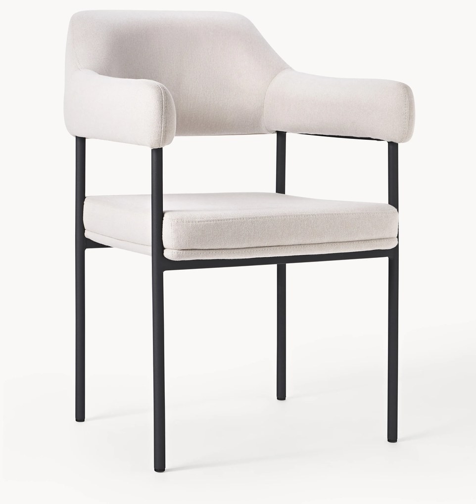 Sedia con braccioli Zoe