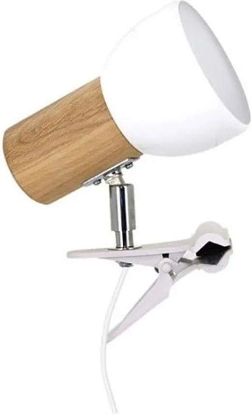 Spot-Light 2224174WK - Lampada a pinza SVENDA 1xE27/60W/230V