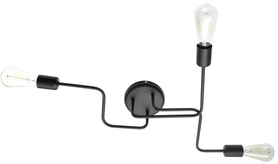 Lampadario fisso TUBE 3xE27/15W/230V