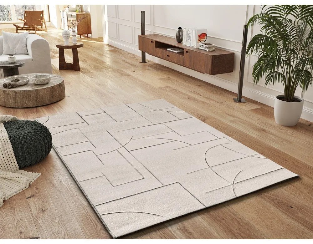Tappeto crema 160x230 cm Lena - Universal