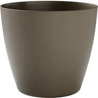 Vaso da Interno e Esterno 35x35x31 cm in Plastica Bayon 35 Sabbia