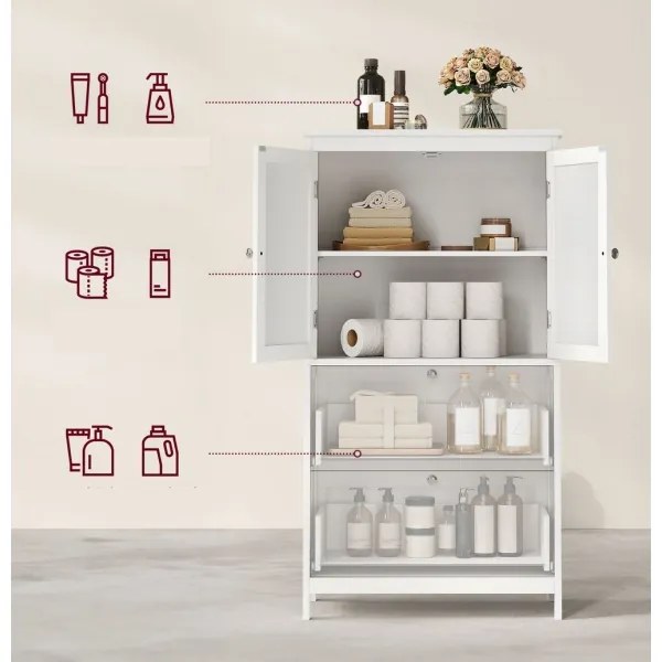 Cassettiera MADAM bianca