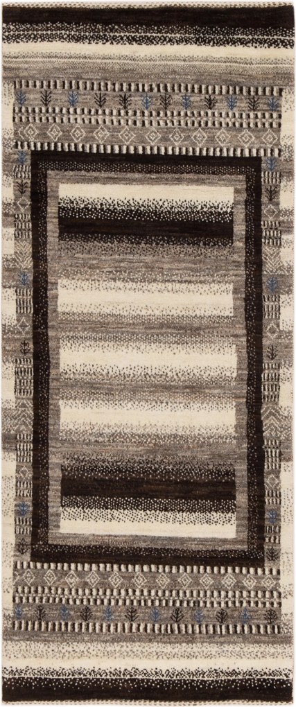 Loribaft Tappeto persiano 170 x 70 Beige (Iran) Annodato A Mano