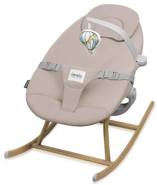 Lionelo - Dondolo per bambini DALIA ROCKER Beige Sabbia