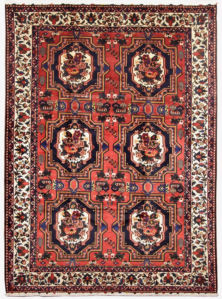 Bakhtiar Tappeto 220 x 300 (Iran) Annodato A Mano