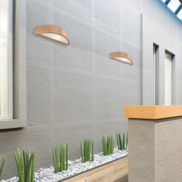 Applique OAK 1xE27/60W/230V quercia