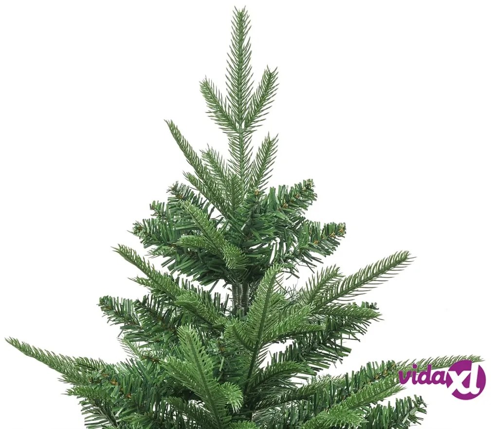 vidaXL Albero di Natale Artificiale Verde 120cm PVC e PE