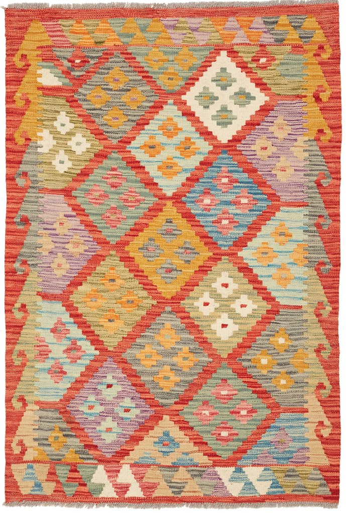 Kilim Tappeto orientale 130x90 (Pakistan) Tessuto A Mano