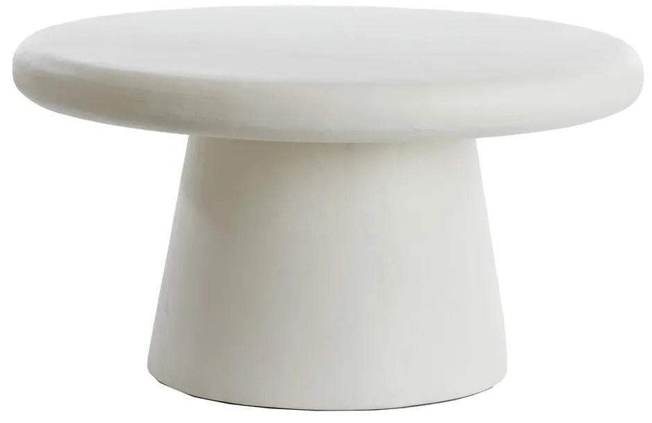 Tavolino rotondo bianco ø 70 cm Kulona - Light &amp; Living