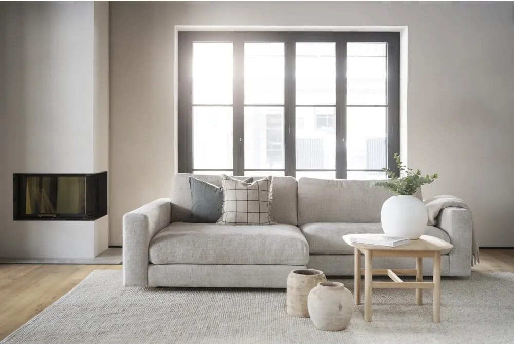 Divano angolare crema (angolo sinistro) Duncan - Rowico