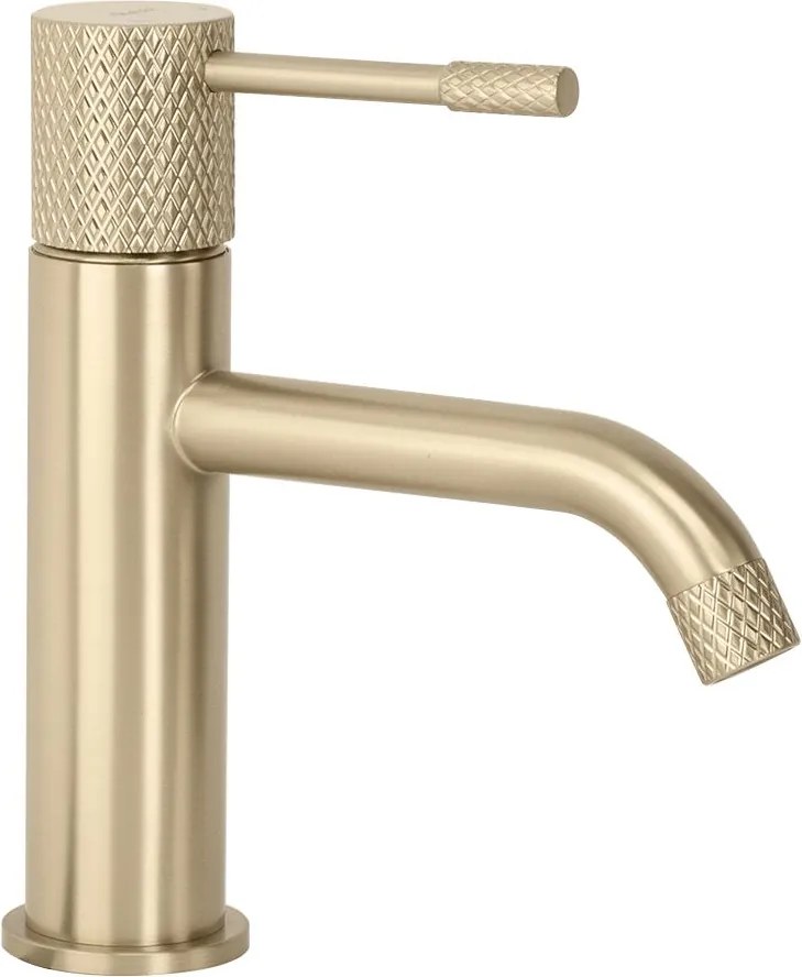 Rubinetto da lavabo Rea Venti Brush Gold Low