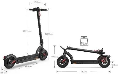 E-SCOOTER CON DISPLAY INTEGRATO KS4