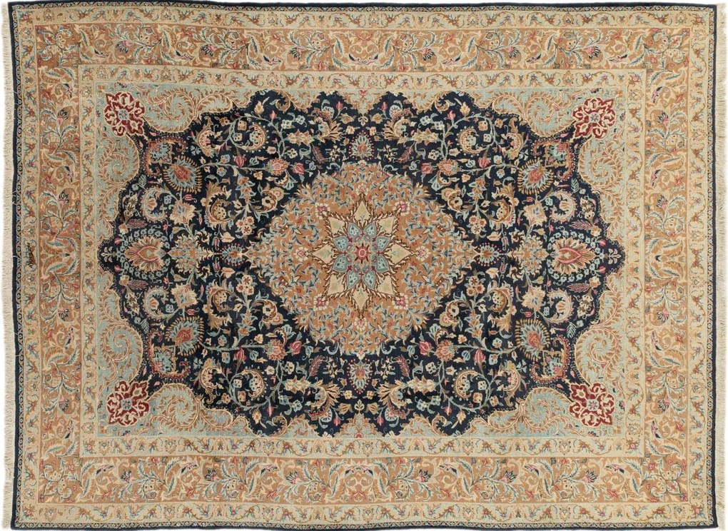 Kerman Tappeto 250 x 340 (Iran) Annodato A Mano