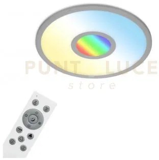 Pannello a led cct, centerlight rgb, ø 45 cm, 24 w, 2400 lm 2700k a...