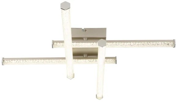 Globo 67346-24 - Plafoniera LED KIRINA LED/24W/230V 4000K cromo opaco