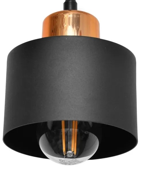 Lampadario a sospensione con filo EDISON 1xE27/15W/230V