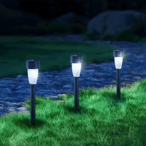 Aigostar - Lampada solare LED LED/0,006W/1,2V 40 mAh 6500K IP44 29,7 cm