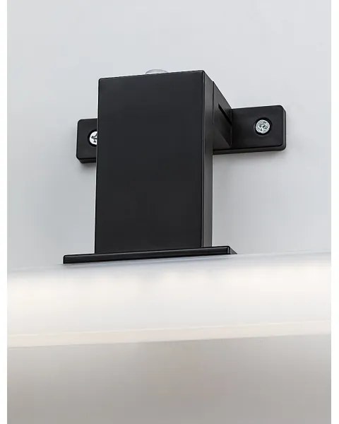 Rabalux 75050 - Illuminazione da bagno per specchio OLIRO LED/4W/230V IP44 20 cm nera