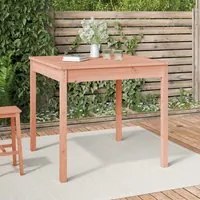 Tavolo da Giardino 82,5x82,5x76 cm in Legno Massello di Douglas 823967