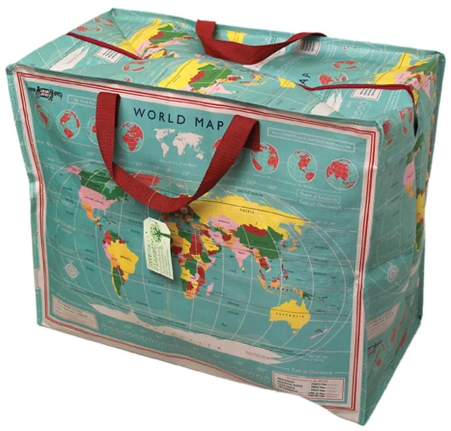 Borsa della spesa World Map - Rex London