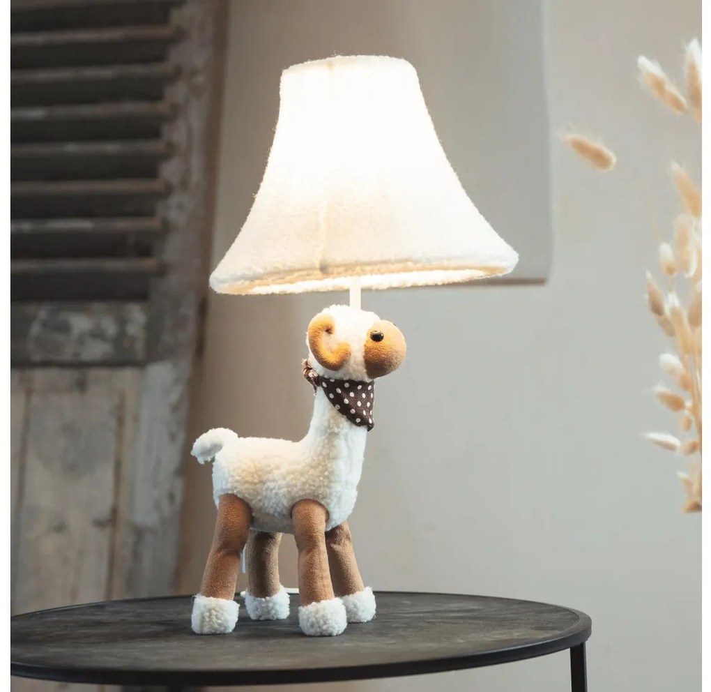 Happy Lamps - Lampada da tavolo LED per bambini WOLLE LED/5,4W/230V pecora