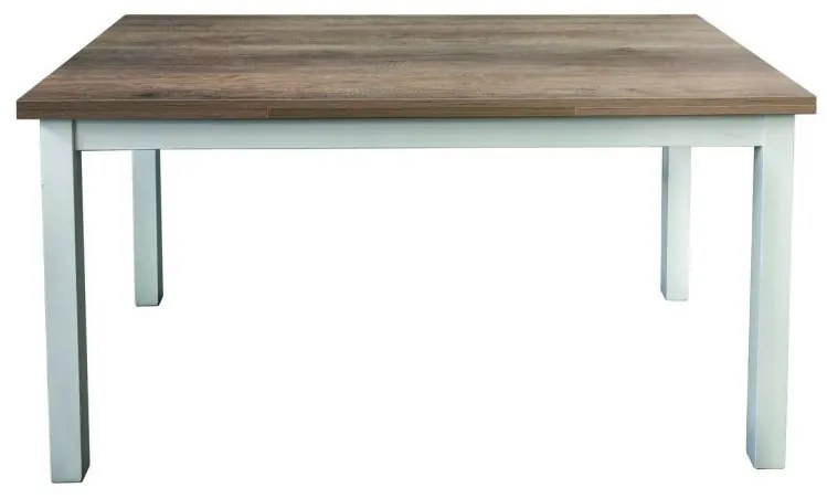 Tavolo POSITANO allungabile in legno bicolore 110&#215;70 cm &#8211; 190&#215;70 cm