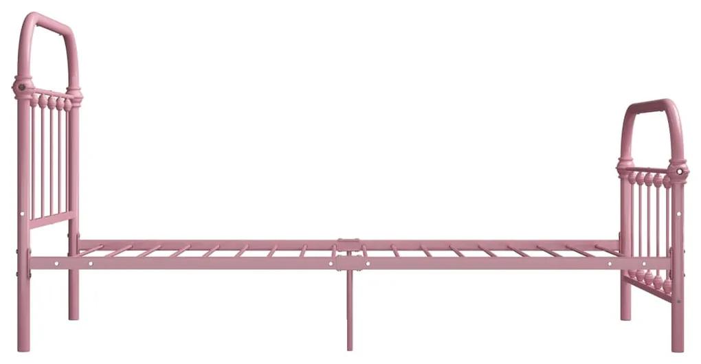 Giroletto rosa in metallo 100x200 cm