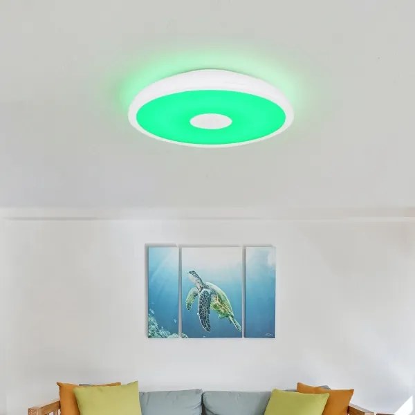 Globo - LED RGB Lampada da bagno con altoparlante RAFFY LED/18W/230V IP44 + +TC