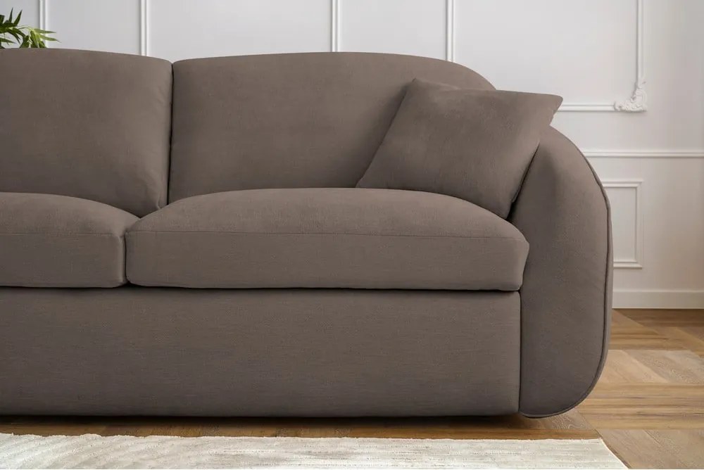 Divano marrone allungabile 235 cm Cezanne – Bobochic Paris