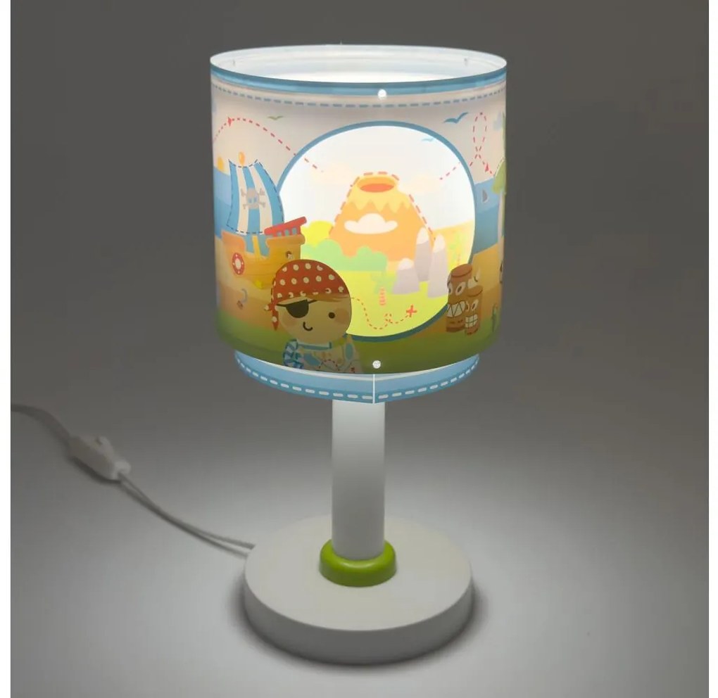 Dalber 60651 - Lampada per bambini PIRATA ISLAND 1xE14/8W/230V