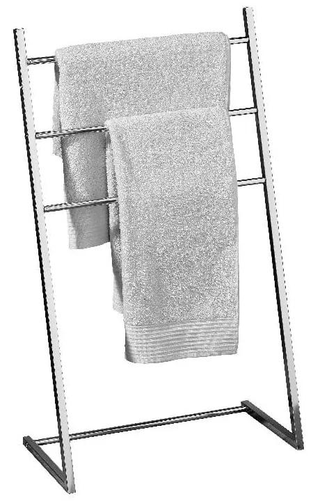 Porta asciugamani in acciaio cromato color argento - Premier Housewares