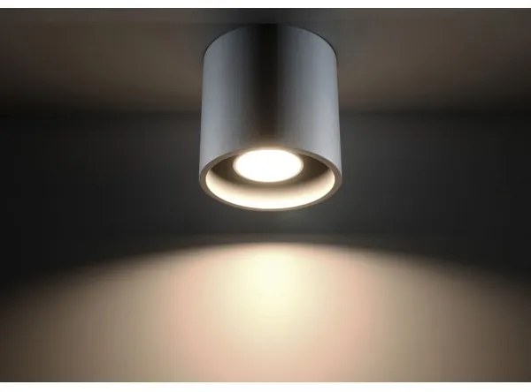 Sollux SL.0018 - Faretto ORBIS 1 1xGU10/10W/230V grigio