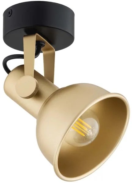 Argon 8248 - Faretto LENORA 1xE14/7W/230V oro/nero