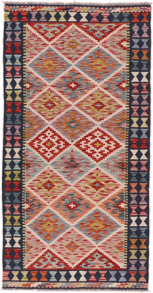 Kilim Tappeto orientale 100x200 (Afghanistan) Tessuto A Mano