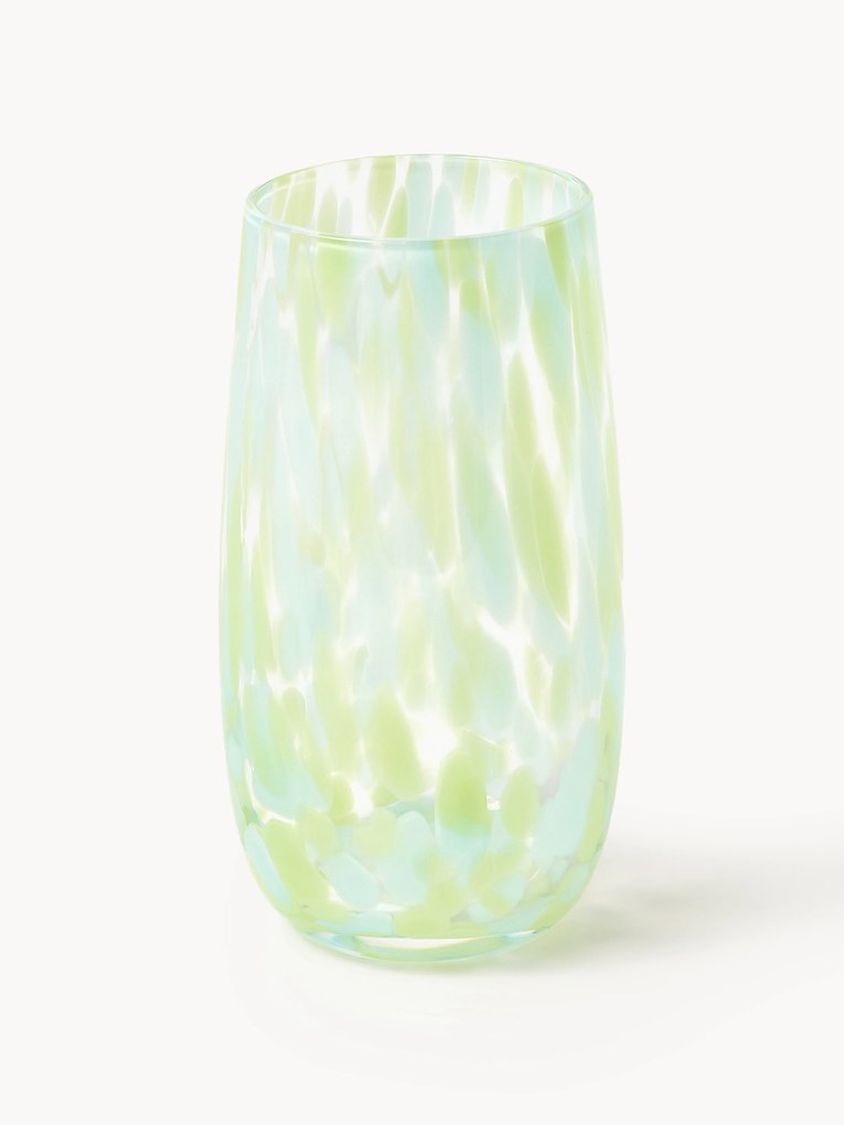 Bicchieri da long drink fatti a mano Yava, set da 4