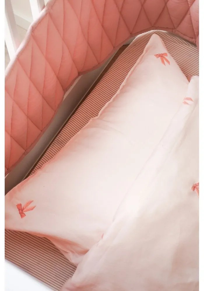 Paracolpi rosa chiaro in cotone organico 365 cm Blossom Pink – Cam Cam Copenhagen