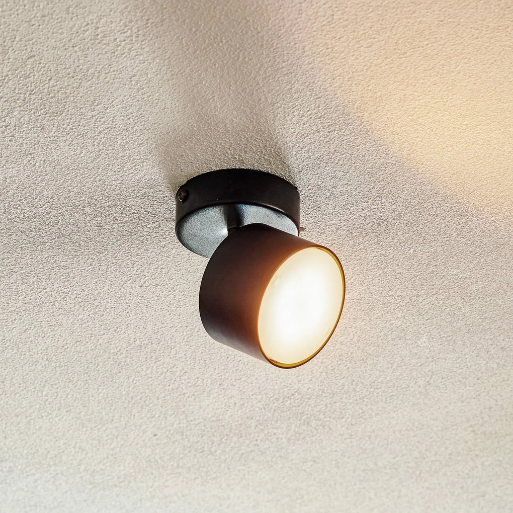 Eko-Light Faretto da soffitto Cloudy 1 luce nero
