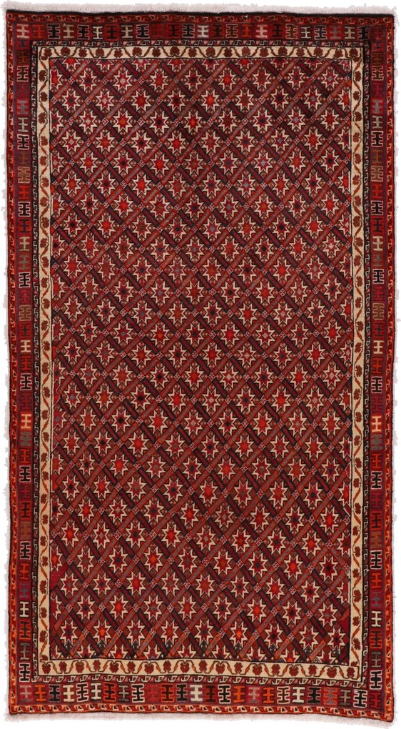 Shiraz Tappeto 160 x 290 (Iran) Annodato A Mano